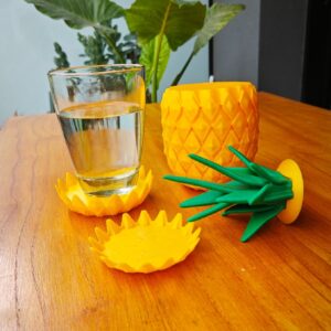 Pineapple coaster